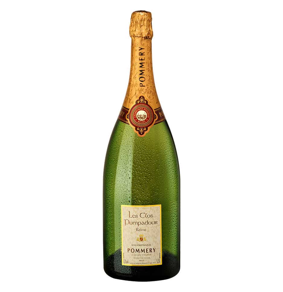 Champagnerflasche mit Geschenkverpackung
