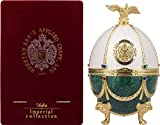 Imperial Collection Vodka Fabergé Ei Weiss-Grün 40%, Volume 0.7 l in Geschenkbox