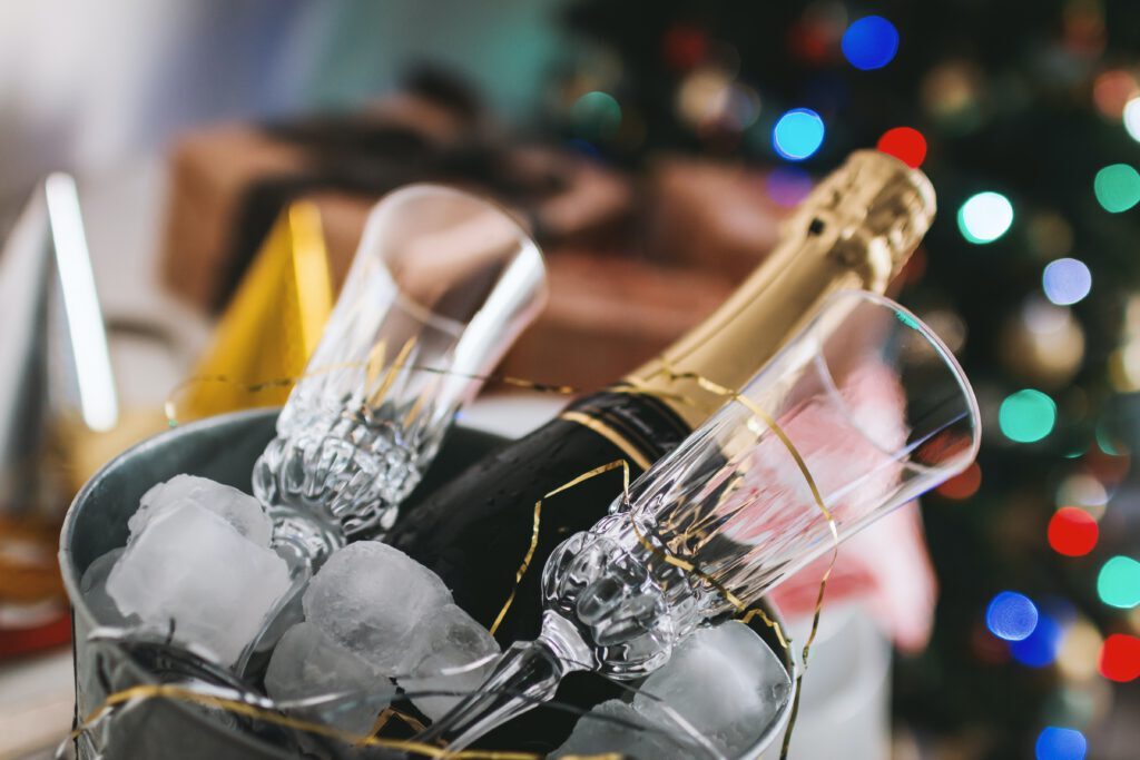 Teurer Champagner