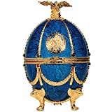 Vodka Imperial Collection Faberge Ei Saphirblau