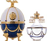 Imperial Collection Vodka Fabergé Ei Weiss-Saphir 40% Vol. 0,7l in Geschenkbox