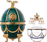 Imperial Collection Vodka Fabergé Ei Grün 40% Vol. 0,7l in Geschenkbox