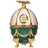 Vodka Imperial Collection Faberge Ei perlweiß-smaragdgrün