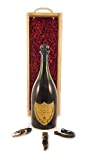 Dom Perignon Brut Vintage Champagne 1961 (2cms inverted ullage) in einer Geschenkbox, da zu 3 Weinaccessoires, 1 x 750ml