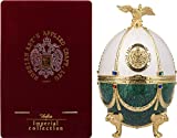 Imperial Collection Vodka Fabergé Ei Weiss-Grün + GB 40% Vol. 0,7 l